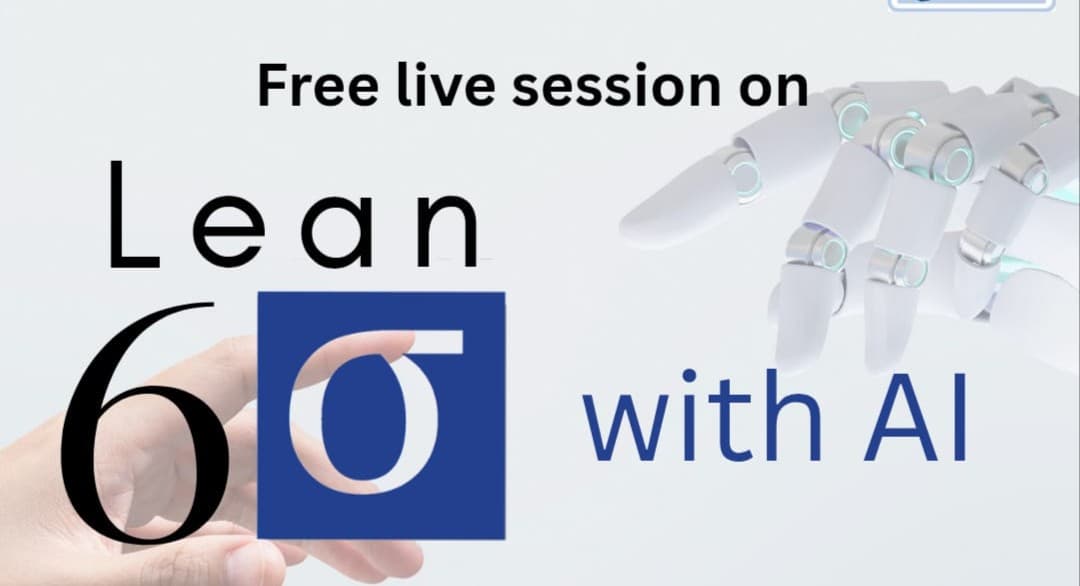 WEBNARS Lean Six sigma with AI